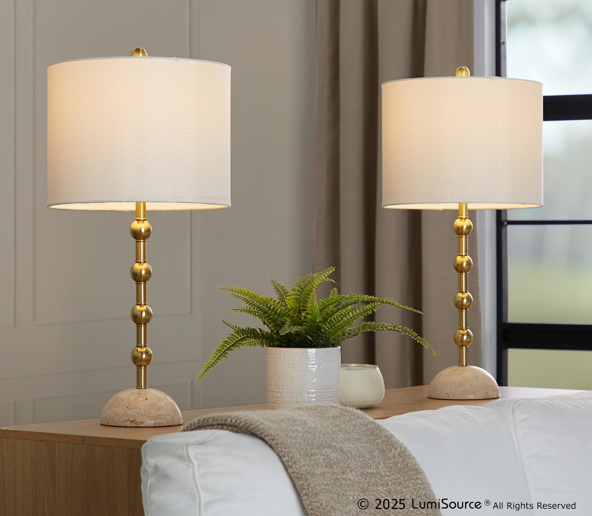 Malibu 27" Table Lamp - Set Of 2